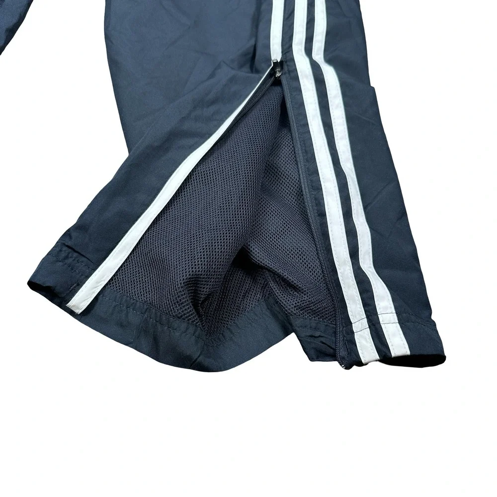 Vintage Y2K Adidas Clima365 ClimaProof Baggy Track Pants Men's 2XL XXL Navy Blue